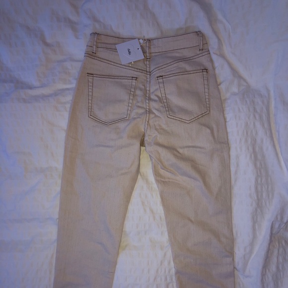 High rise off white jeans - Picture 5 of 6